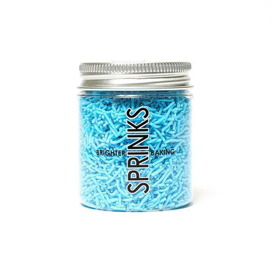 SPRINKS Blue Jimmies 1mm - 60g - The Base Warehouse