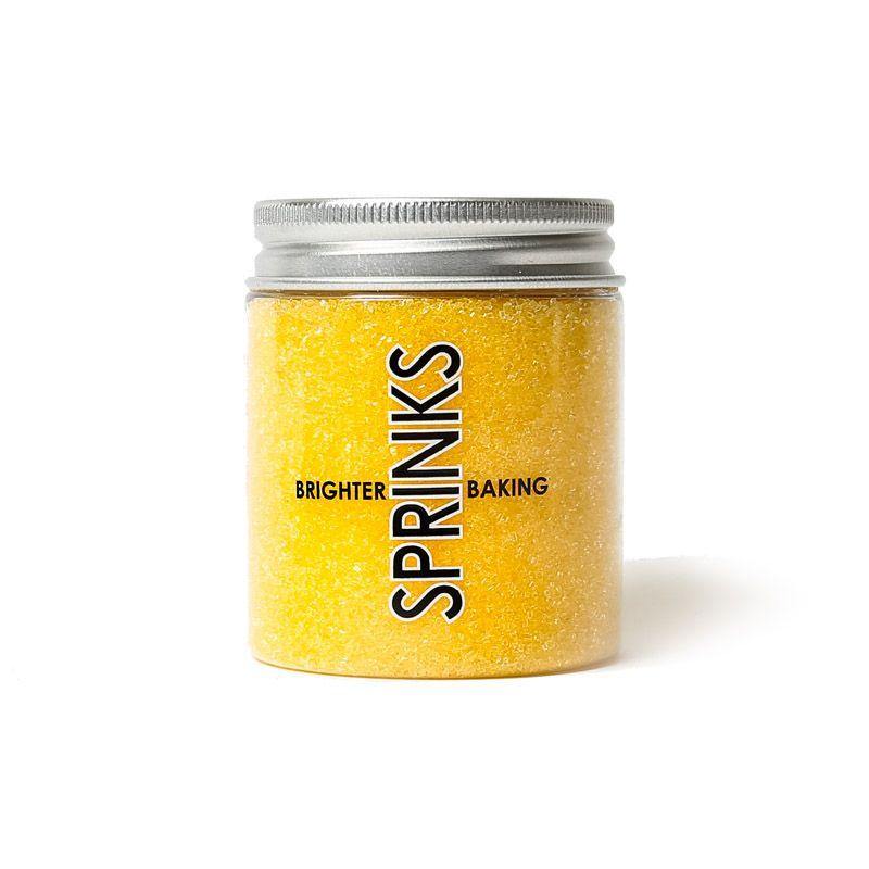 Sprinks Yellow Sanding Sugar - 85g - The Base Warehouse