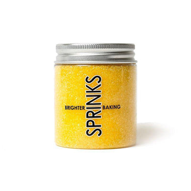 Sprinks Yellow Sanding Sugar - 85g - The Base Warehouse
