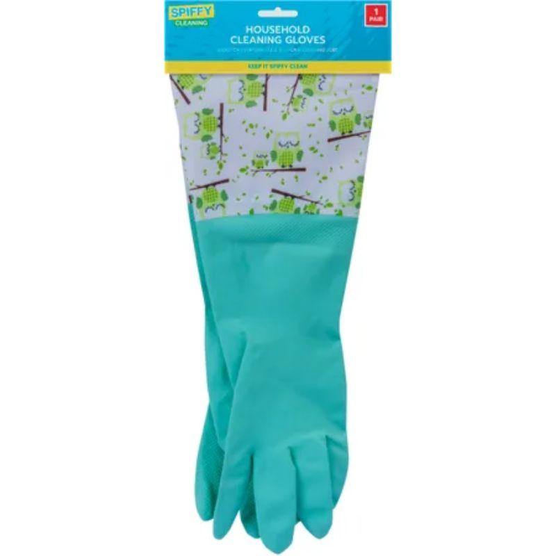 Deluxe Latex Household Cleaning Gloves - The Base Warehouse
