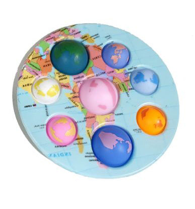 Globe Pop It Toy - 18cm