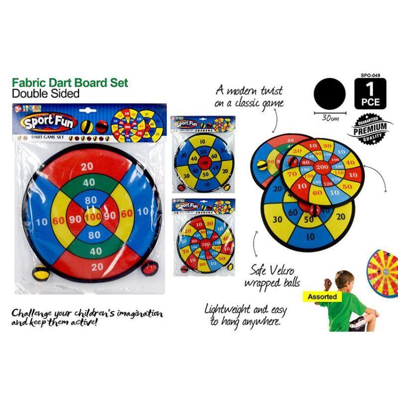 Fabric Dart Board Set - 30cm - The Base Warehouse
