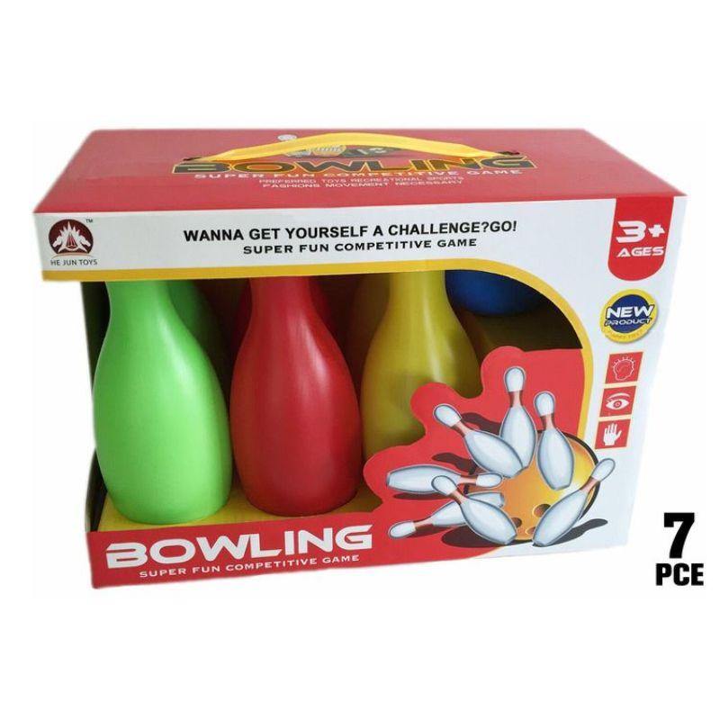 7 Piece Bowling Playset