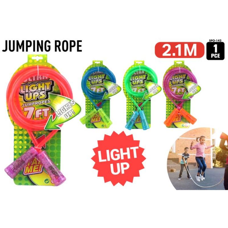 Light Up Jumping Rope - 2.1m