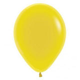 Load image into Gallery viewer, 25 Pack Crystal Yellow Latex Balloons - 30cm
