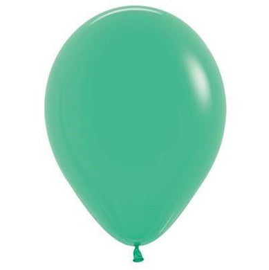 25 Pack Fashion Green Latex Balloons - 30cm - The Base Warehouse