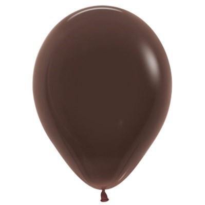 Sempertex 25 Pack Fashion Chocolate Latex Balloons - 30cm
