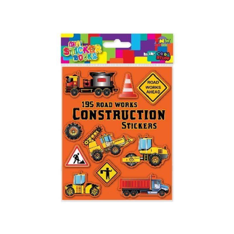 Mini Sticker Book - Construction - The Base Warehouse