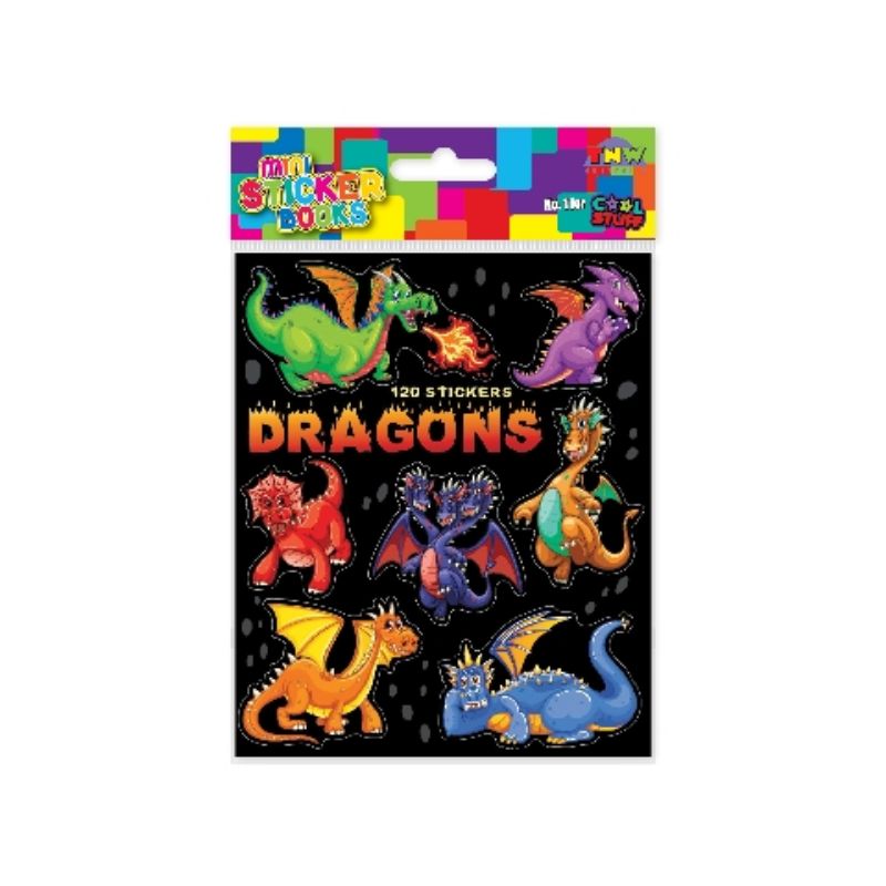 Mini Sticker Books - Dragons