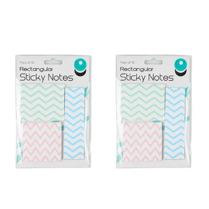 Chevron Sticky Notes - The Base Warehouse