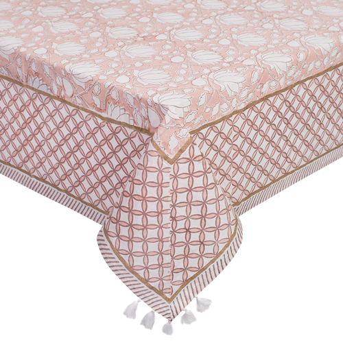 Pink Rose Table Napery - 2.2m x 1.5m - The Base Warehouse