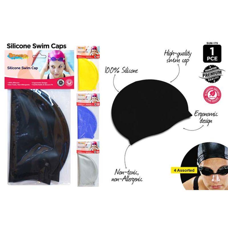 Slicon Swim Cap - The Base Warehouse