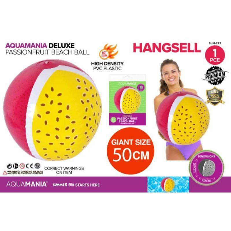 Passionfruit Beach Ball - 50cm - The Base Warehouse