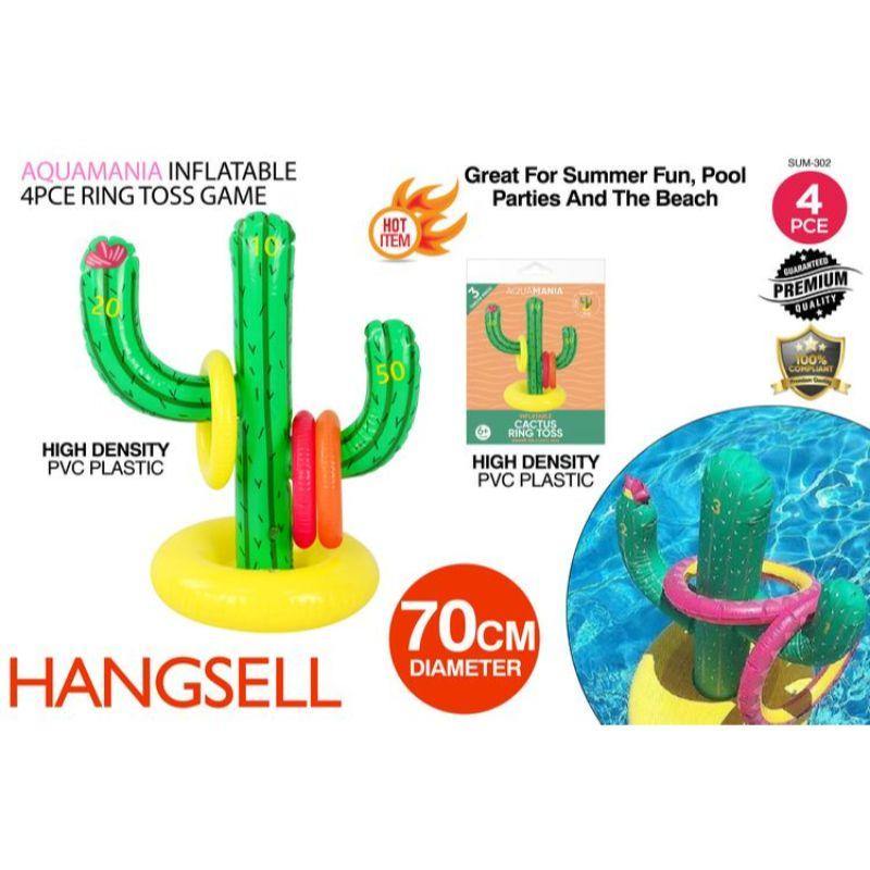 Cactus Ring Toss Float Game - 60cm - The Base Warehouse