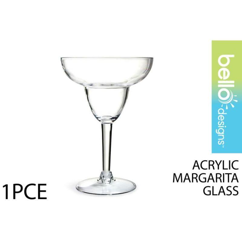 Arcylic Margarita Glass - The Base Warehouse