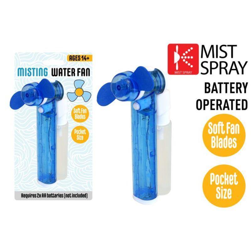 Blue Mist Spray Fan