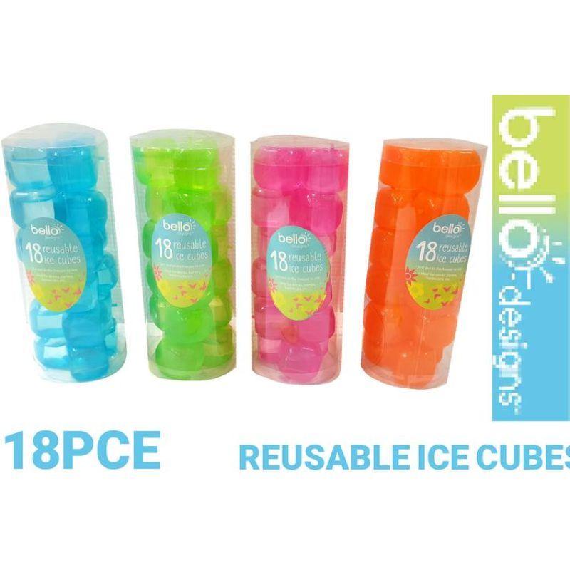 18 Pack Reusable Ice Cubes