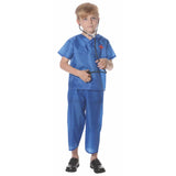 Load image into Gallery viewer, Kids Blue Surgeon Doctor Costume - Size 6-9 Years
