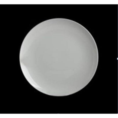 Bone China Moon Shape Dessert Plate - 20cm - The Base Warehouse