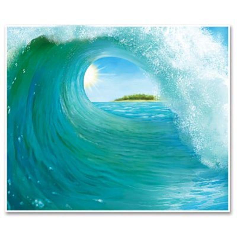 Surf Wave Insta Mural - 1.5m x 1.8m - The Base Warehouse
