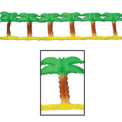 Hawaiian Palm Tree Garland - 2cm x 3.6m - The Base Warehouse