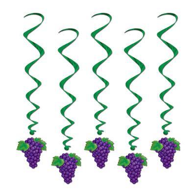 5 Pack Italian Grape Whirls - 7.6cm