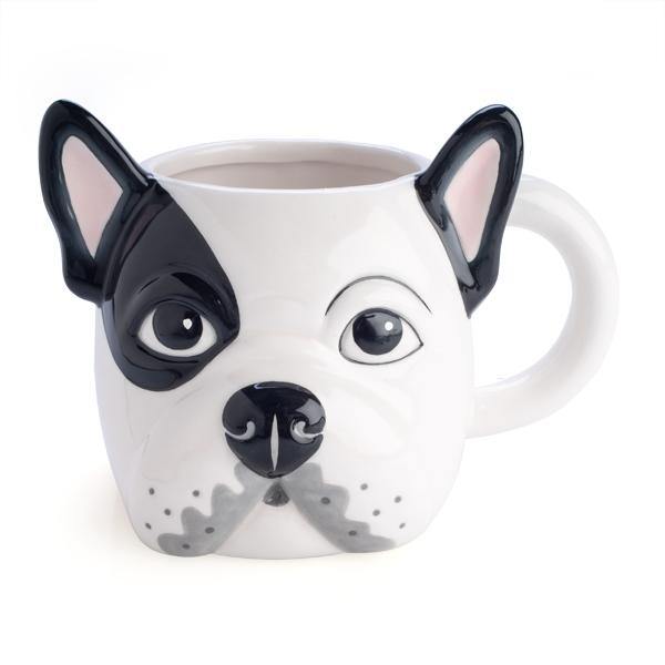 3D French Bulldog Mug - 18.5cm x 9cm x 11.5cm - The Base Warehouse