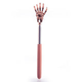 Load image into Gallery viewer, Rose Gold Skull Hand Back Scratch - The Base Warehouse
