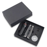 Load image into Gallery viewer, Grey &amp; Black Multifunction Pliers, Compass &amp; Torch Tool Gift Set

