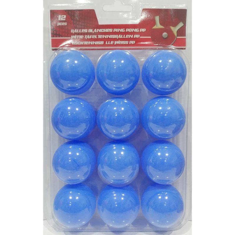 12 Pack Blue Pingpong Balls - The Base Warehouse