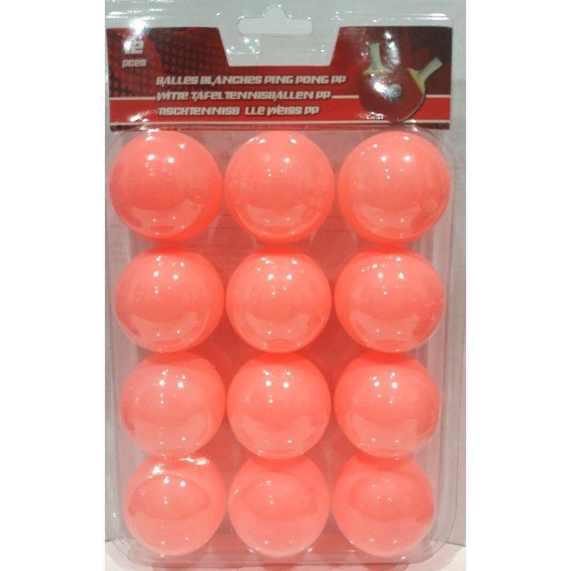 12 Pack Pink Pingpong Balls - The Base Warehouse