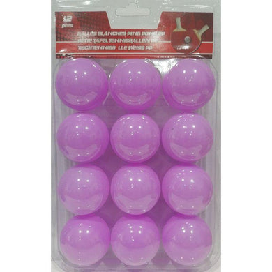 12 Pack Purple Pingpong Balls - The Base Warehouse