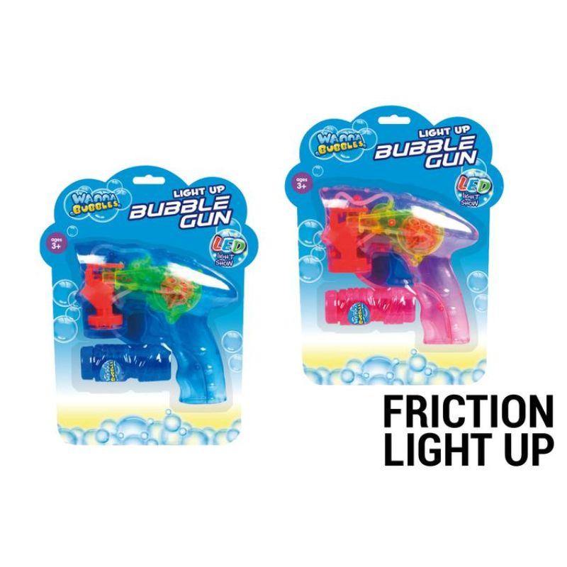 Light Up Bubble Gun Set - The Base Warehouse