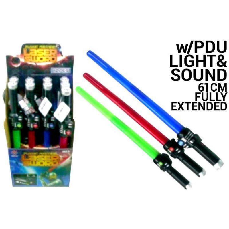 Laser Sword with Light & Sound - 61cm - The Base Warehouse