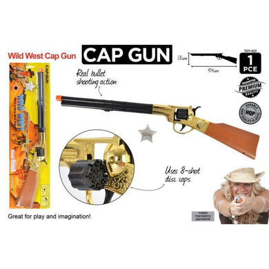 Wild West Cap Gun Rifle - 54cm - The Base Warehouse