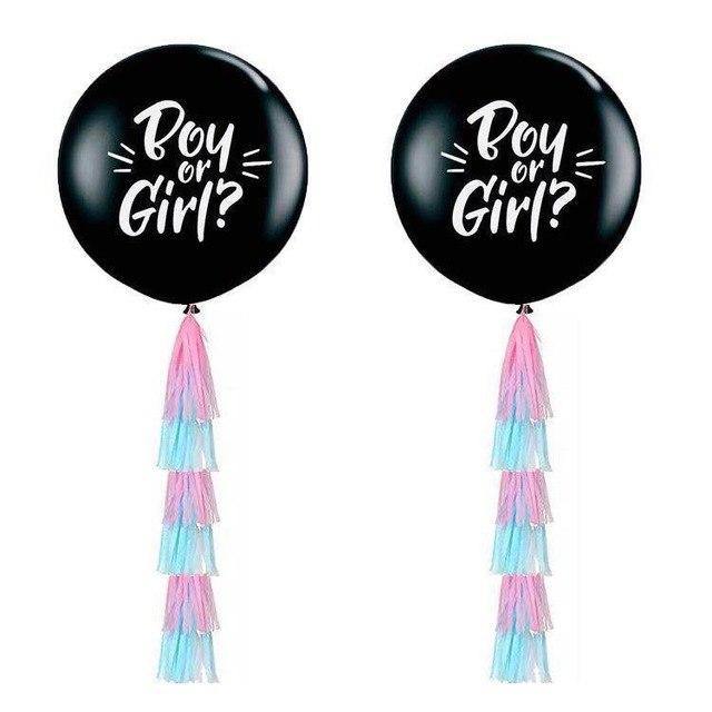 Baby Gender Reveal Balloon Kit - The Base Warehouse