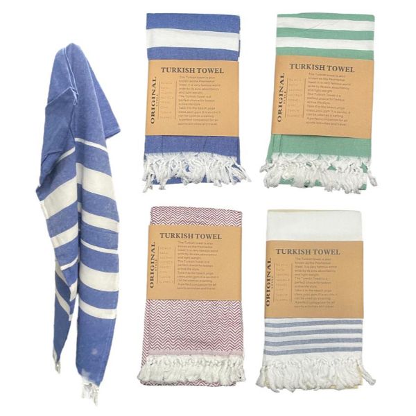 Turkish Beach Towel - 1m x 1.8m