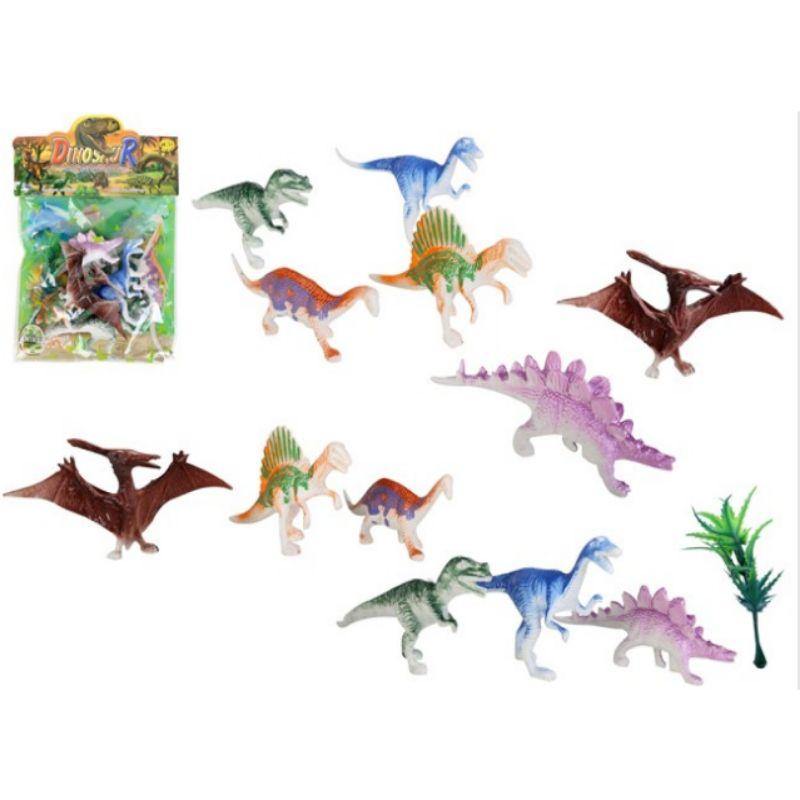 7 Pack Dinosaur Toy Set - The Base Warehouse