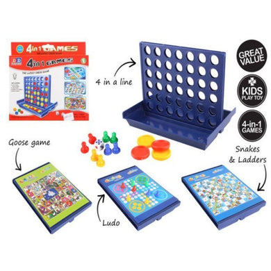 4 in 1 Value Games - The Base Warehouse