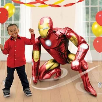 Airwalker Iron Man Foil Balloon - 93cm x 116cm - The Base Warehouse