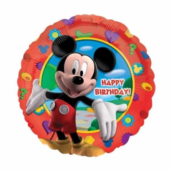 Mickey Mouse Clubhouse Happy Birthday Foil Balloon - 45cm - The Base Warehouse