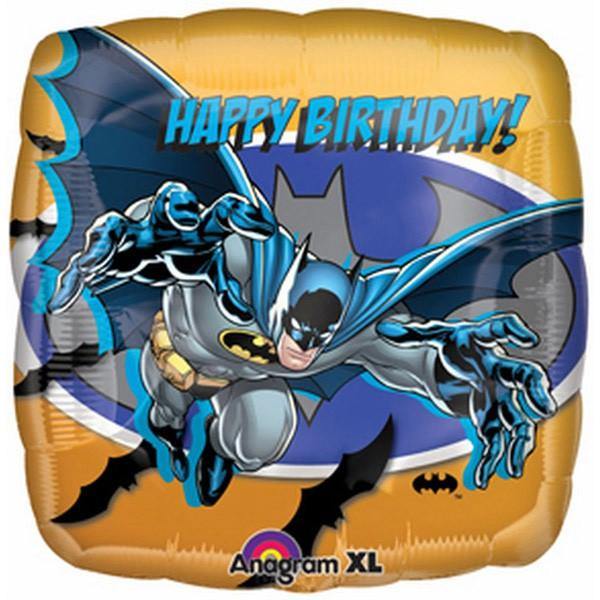 Batman Happy Birthday Foil Balloon - 45cm - The Base Warehouse
