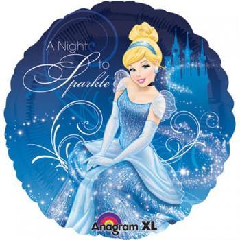Cinderella A Night To Sparkle Foil Balloon - 45cm - The Base Warehouse