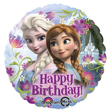 Frozen Happy Birthday Foil Balloon - 45cm - The Base Warehouse