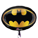 Load image into Gallery viewer, Batman Emblem Foil Balloon - 68cm x 48cm - The Base Warehouse
