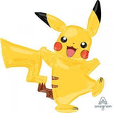 Load image into Gallery viewer, Airwalker Pikachu Foil Balloon - 132cm x 139cm - The Base Warehouse
