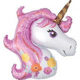 Load image into Gallery viewer, SuperShape Magical Unicorn Foil Balloon - 83cm x 73cm - The Base Warehouse
