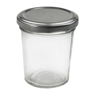 Mini Screw Top Glass Jar 120ml - 7.5cm x 6.5cm - The Base Warehouse