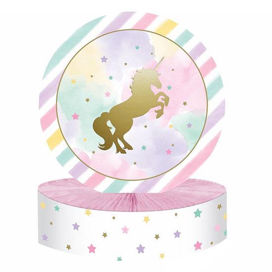 Unicorn Sparkle Honeycomb Centrepiece - The Base Warehouse