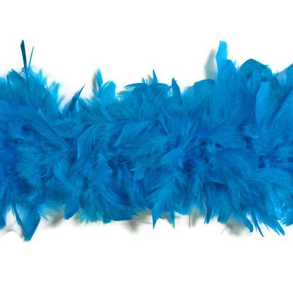 Blue Feather Boa - The Base Warehouse